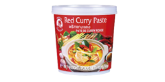 Pâte de curry rouge 400gr - cuisine asiatique